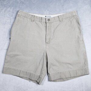 Columbia Shorts Mens 36 Grey Stonewash Granite Cloth Zip Pocket Utility Gorpcore